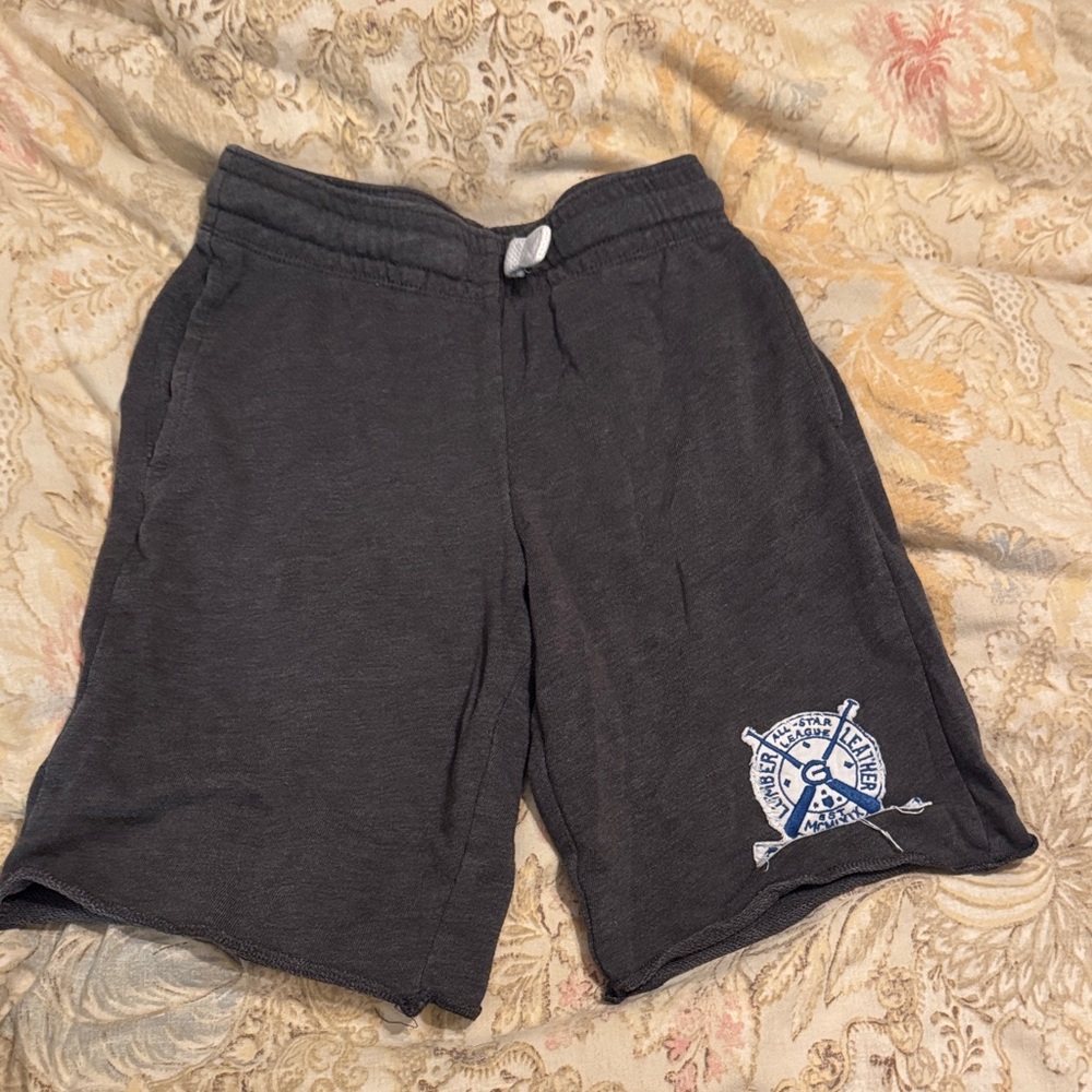 GAP Kids Charcoal Shorts with Emblem
